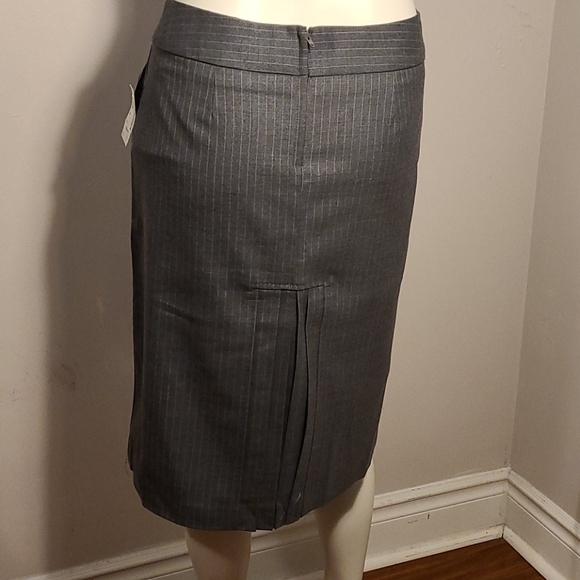 RW & Company pinstriped wool blend skirt suit - Picture 7 of 13